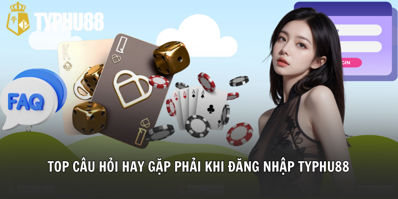 Top câu hỏi hay gặp phải khi đăng nhập Typhu88